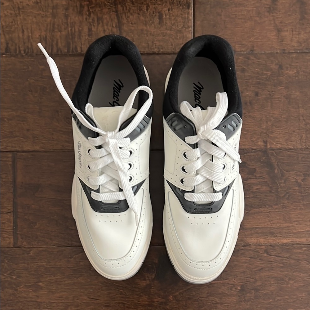 MacGregor Golf White and Black Shoes Size 8.5 m